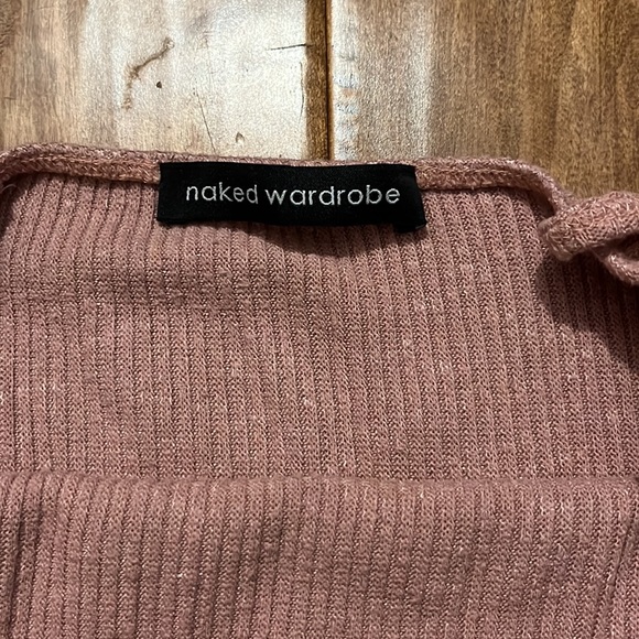 Naked Wardrobe Pink Dress - Picture 3 of 4